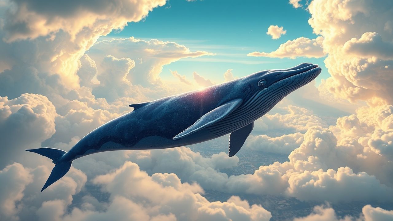 Infinite Whale Flying City