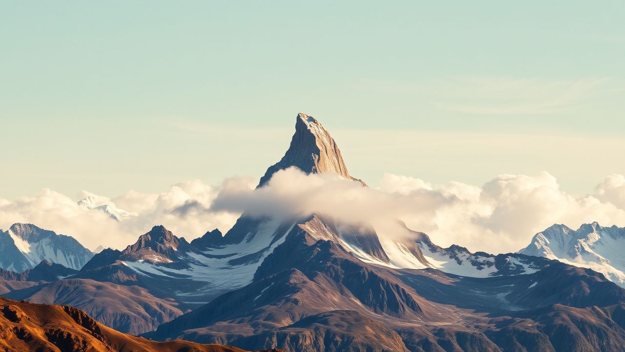 Breathtaking Matterhorn Pyramid Peak Drama
