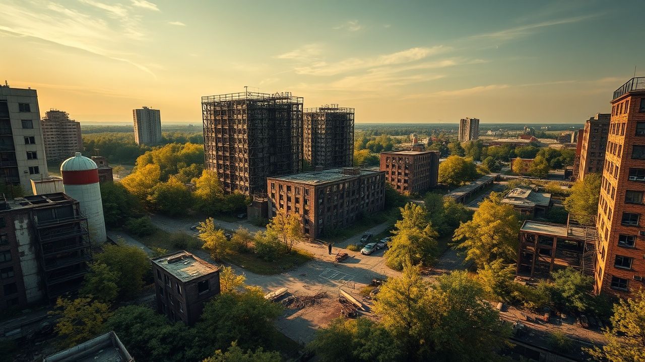 Ancient Chernobyl Nature Reclaiming