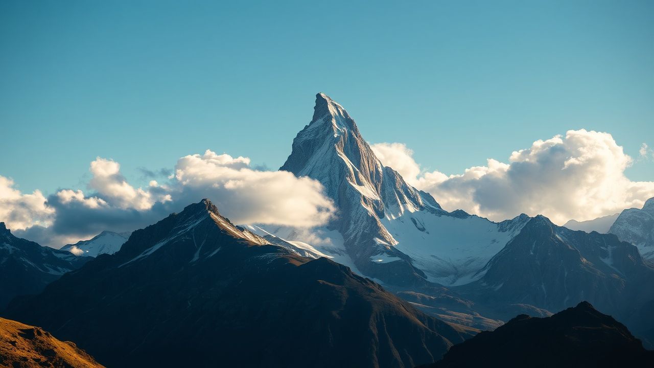 Glorious Matterhorn Pyramid Peak Drama