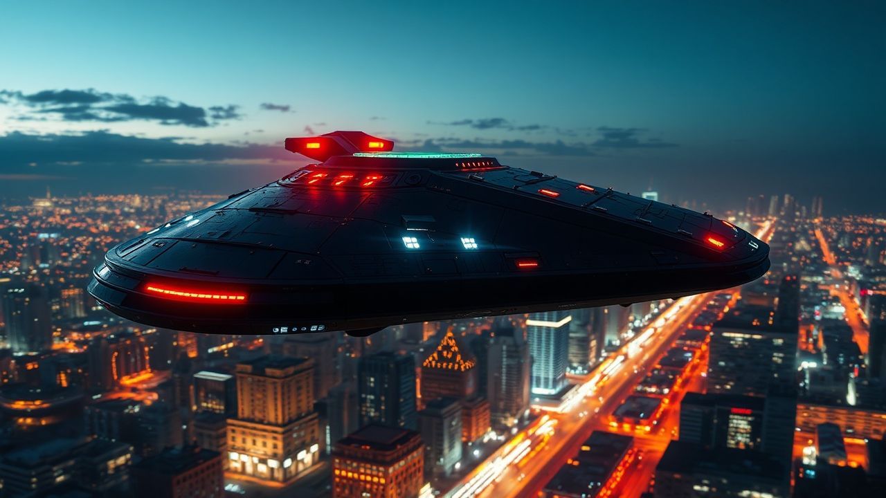 Monumental Alien First Contact