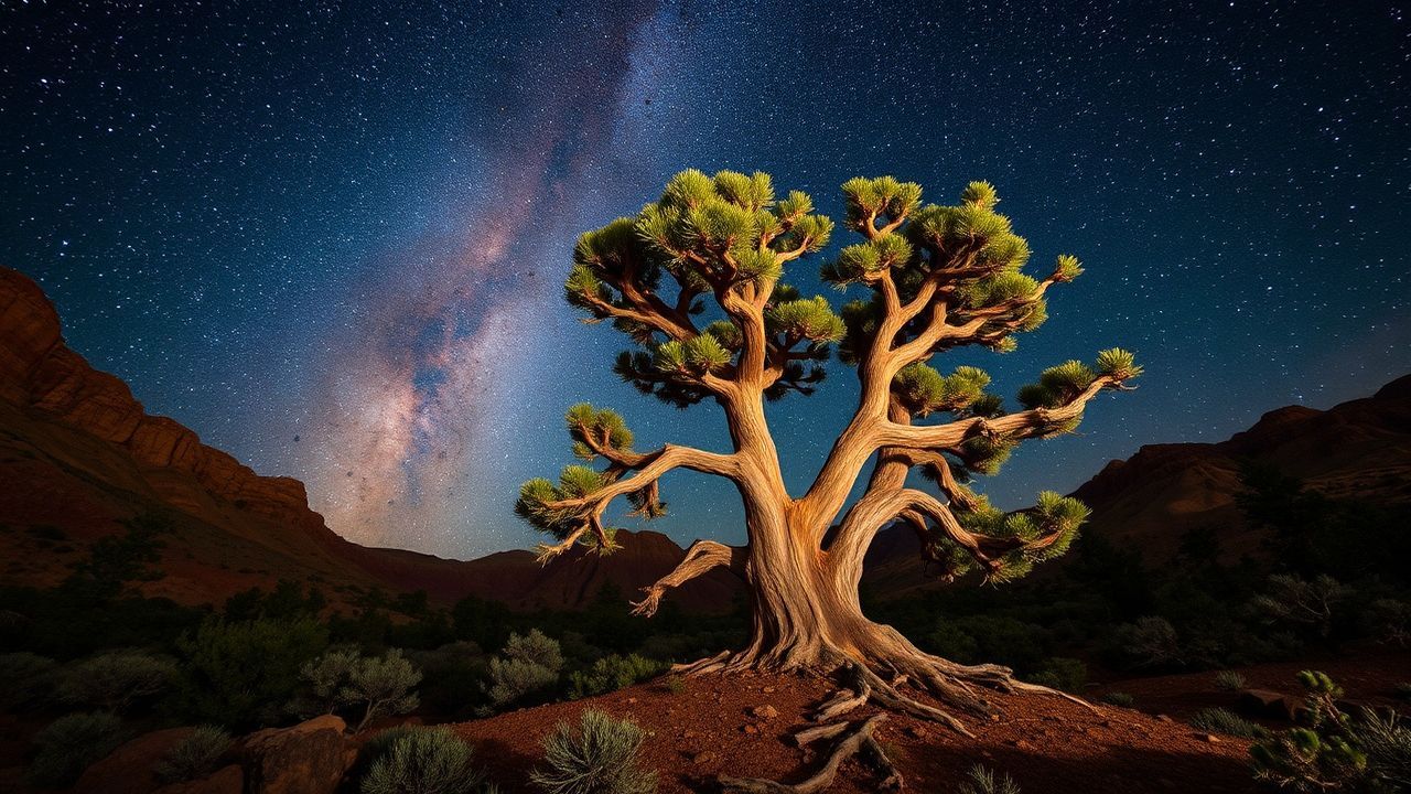 Dramatic Milky Way Core Ruins