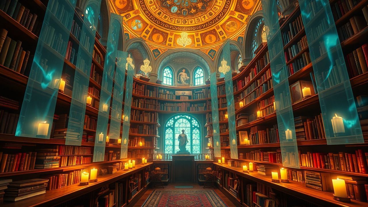 Wondrous Enchanted Library Infinite