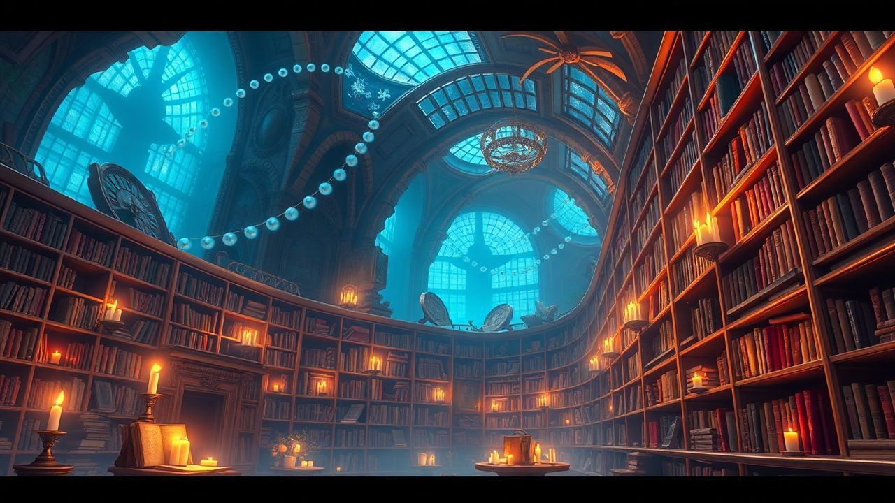 Mystical Enchanted Library Infinite