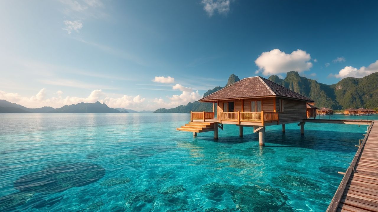 Breathtaking Tahiti Overwater Bungalow