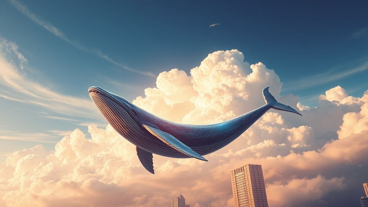 Paradoxical Whale Flying City