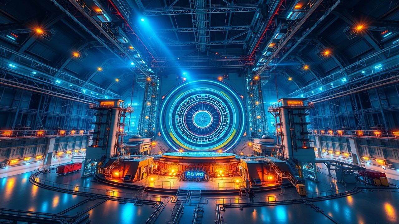 Vast Fusion Reactor Core Glow