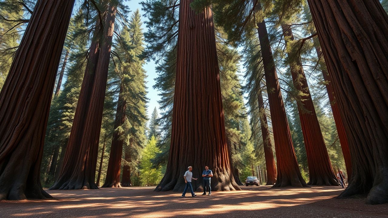 Glorious Sequoia Grove Giant