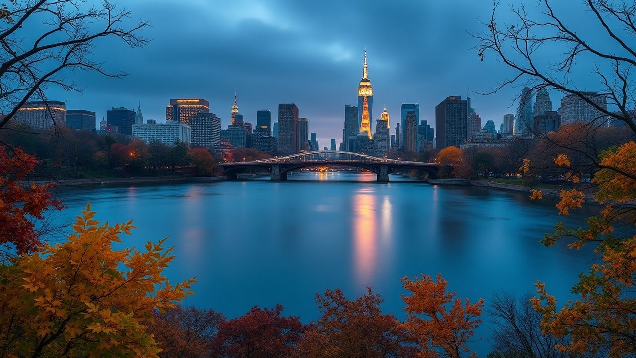 Breathtaking Central Park Foliage in Autumn