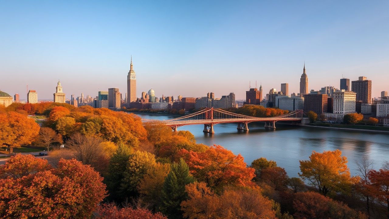 Wild Central Park Foliage in Autumn
