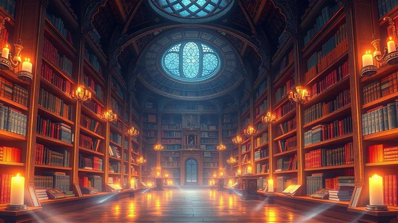 Wondrous Enchanted Library Infinite