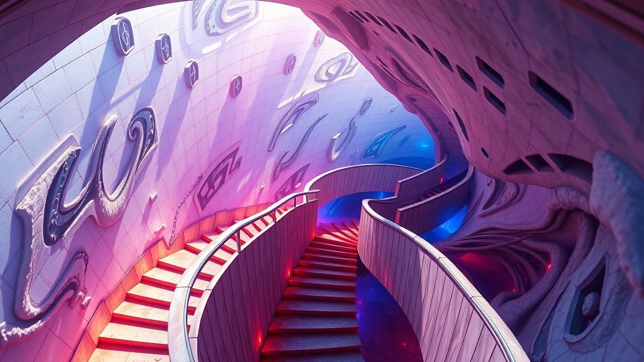 Otherworldly Infinite Stairs Impossible