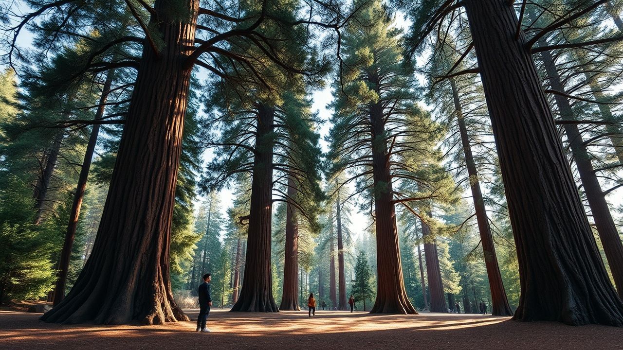 Stunning Sequoia Grove Giant