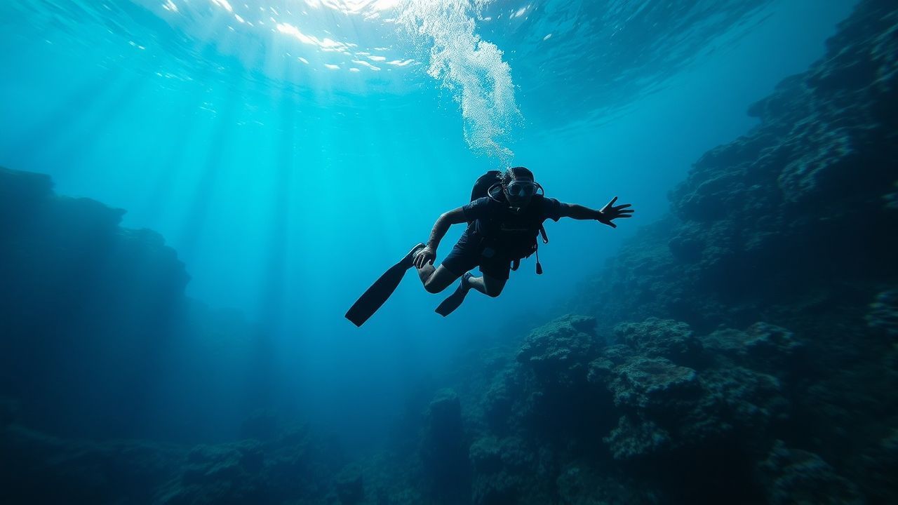 Oceanic Freediver Blue Abyss Serenity