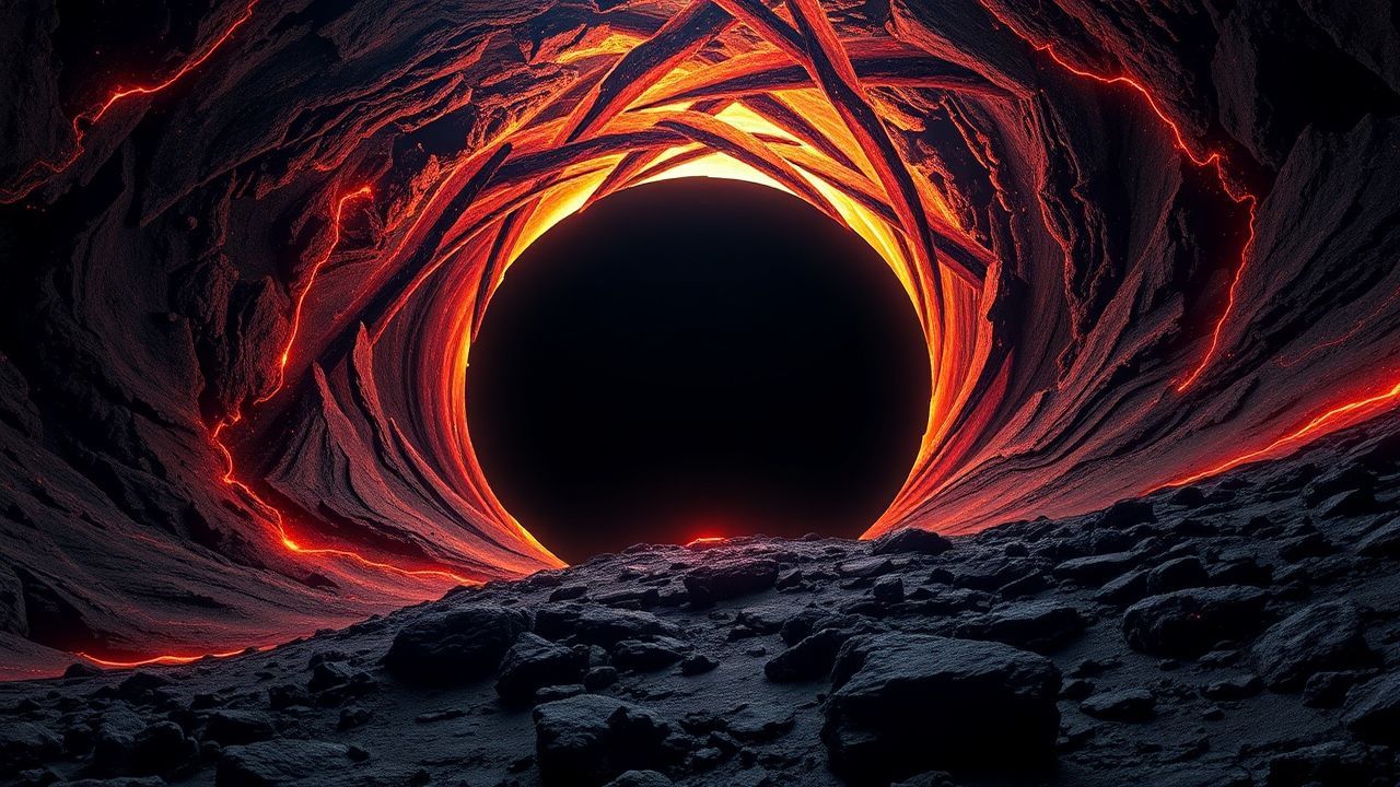 Vast Black Hole Accretion