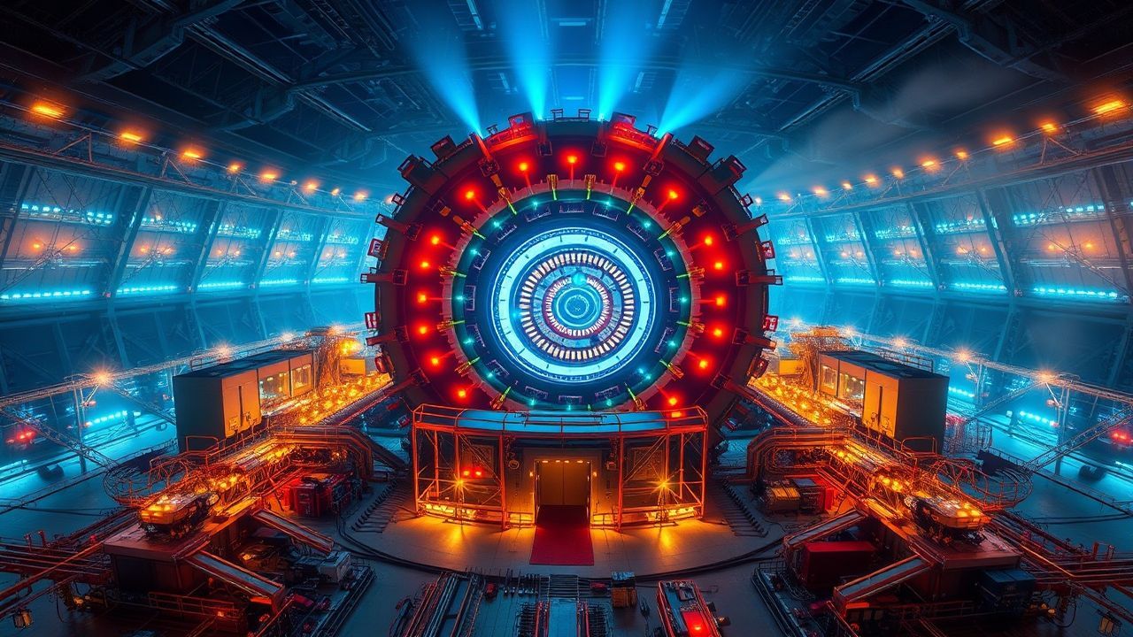 Vast Fusion Reactor Core Glow
