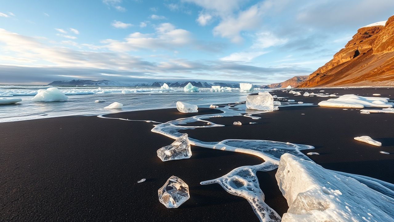 Enchanting Iceland Diamond Beach