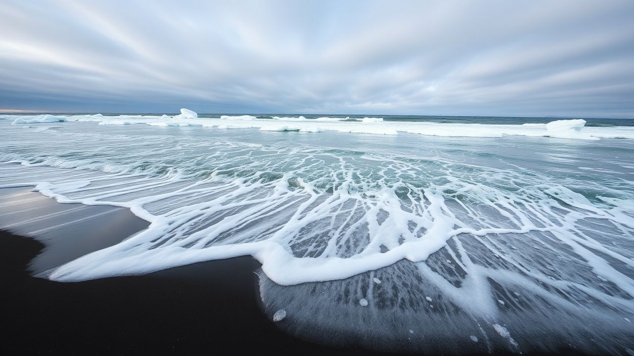 Golden Iceland Diamond Beach