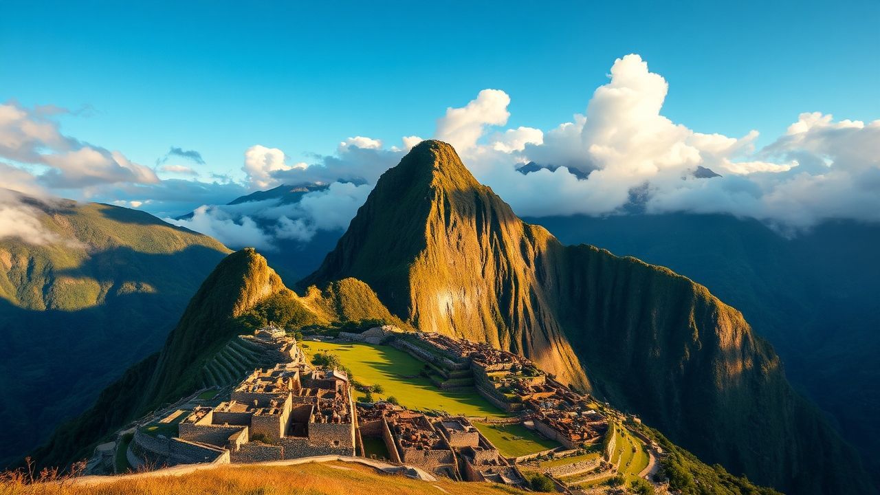 Timeless Machu Picchu Picchu Clouds