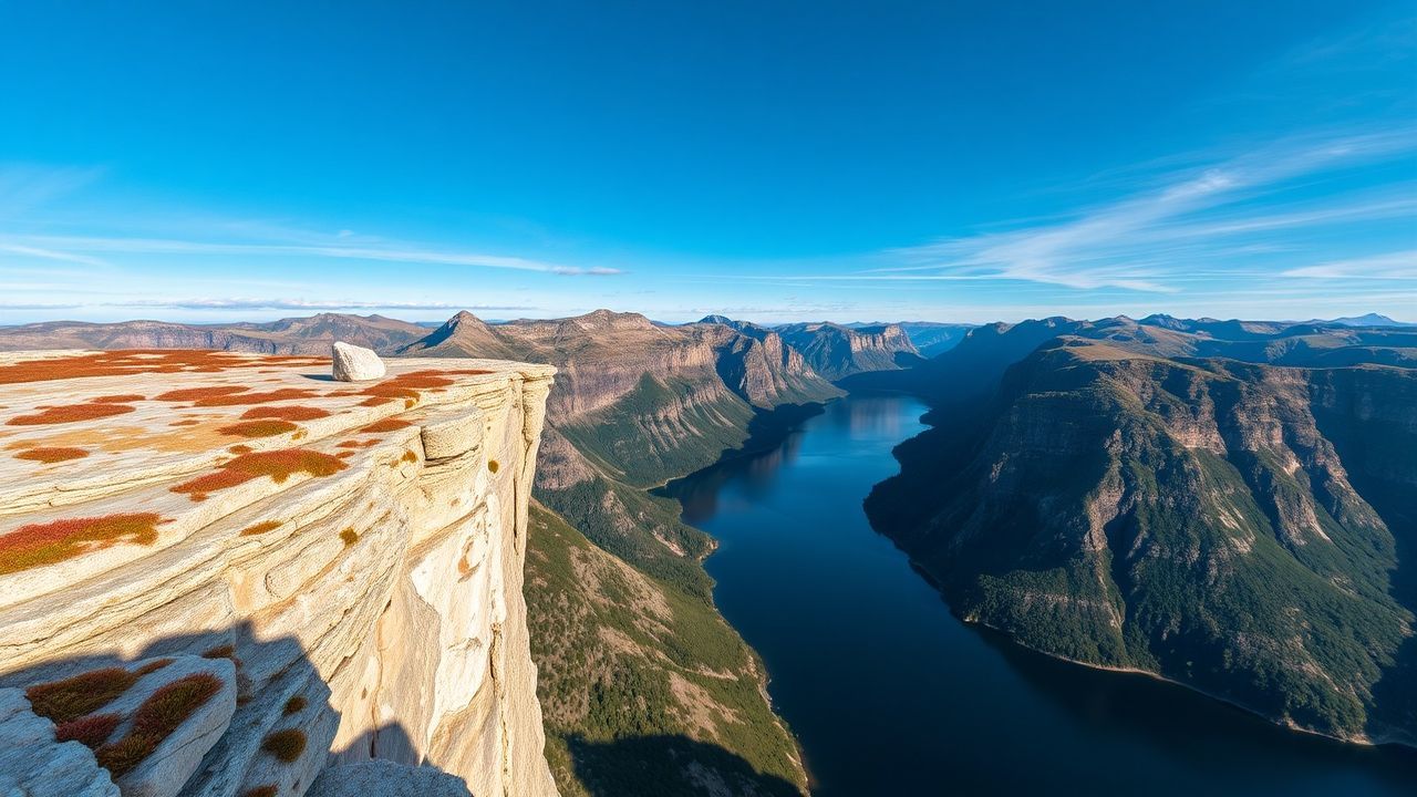 Majestic Norway Trolltunga Cliff Drama