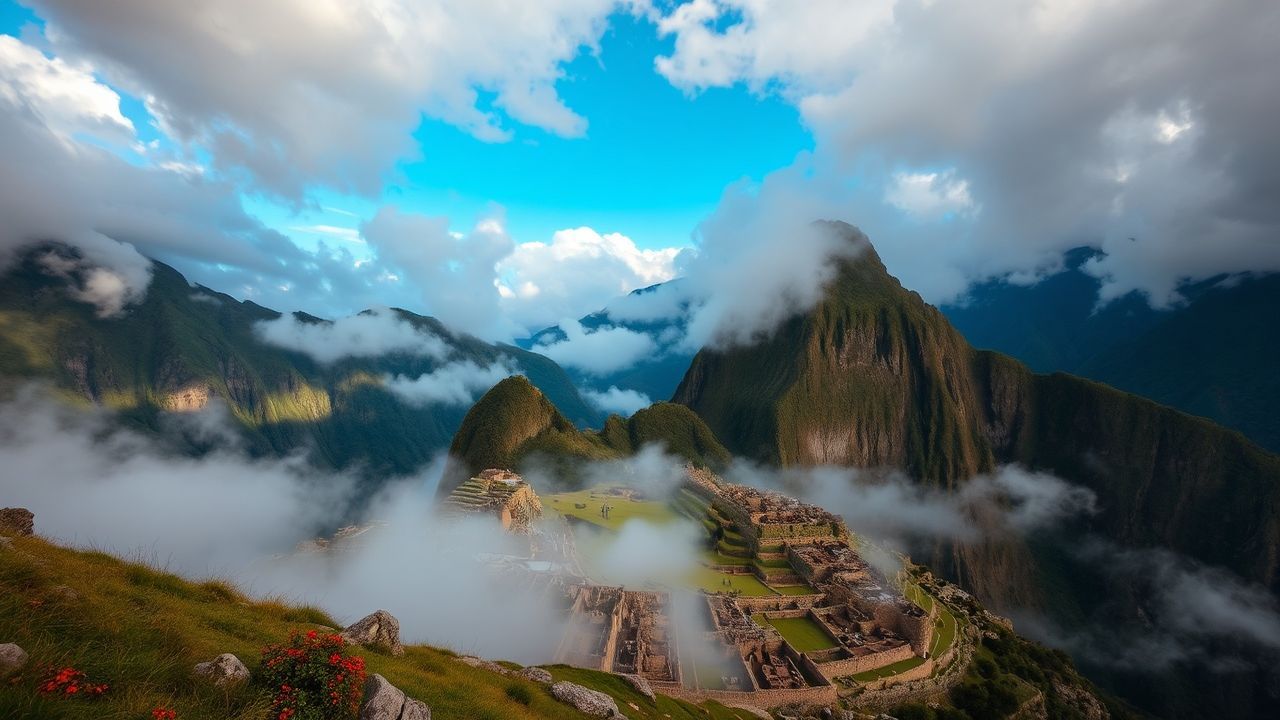 Forgotten Machu Picchu Picchu Clouds