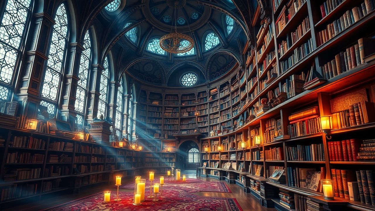 Mythical Enchanted Library Infinite