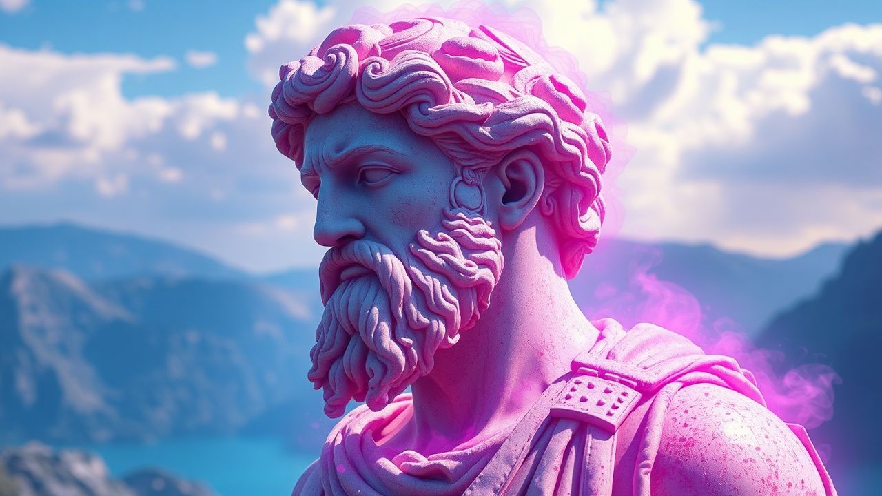 Nostalgic Greek Statue Glitch