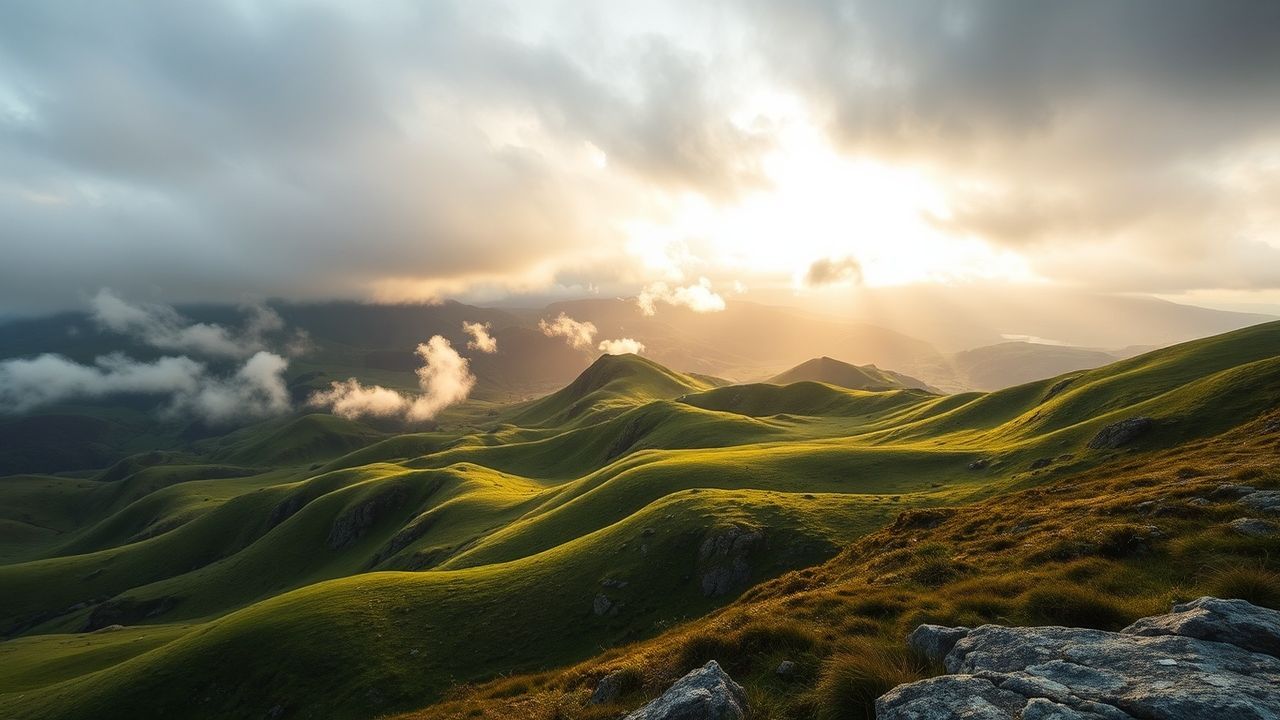 Wild Scottish Highlands Rolling Drama