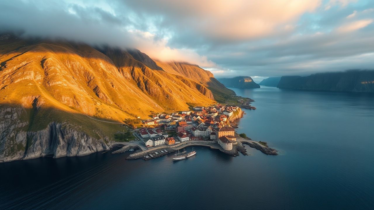 Wild Norway Fjord Cliffs Drama