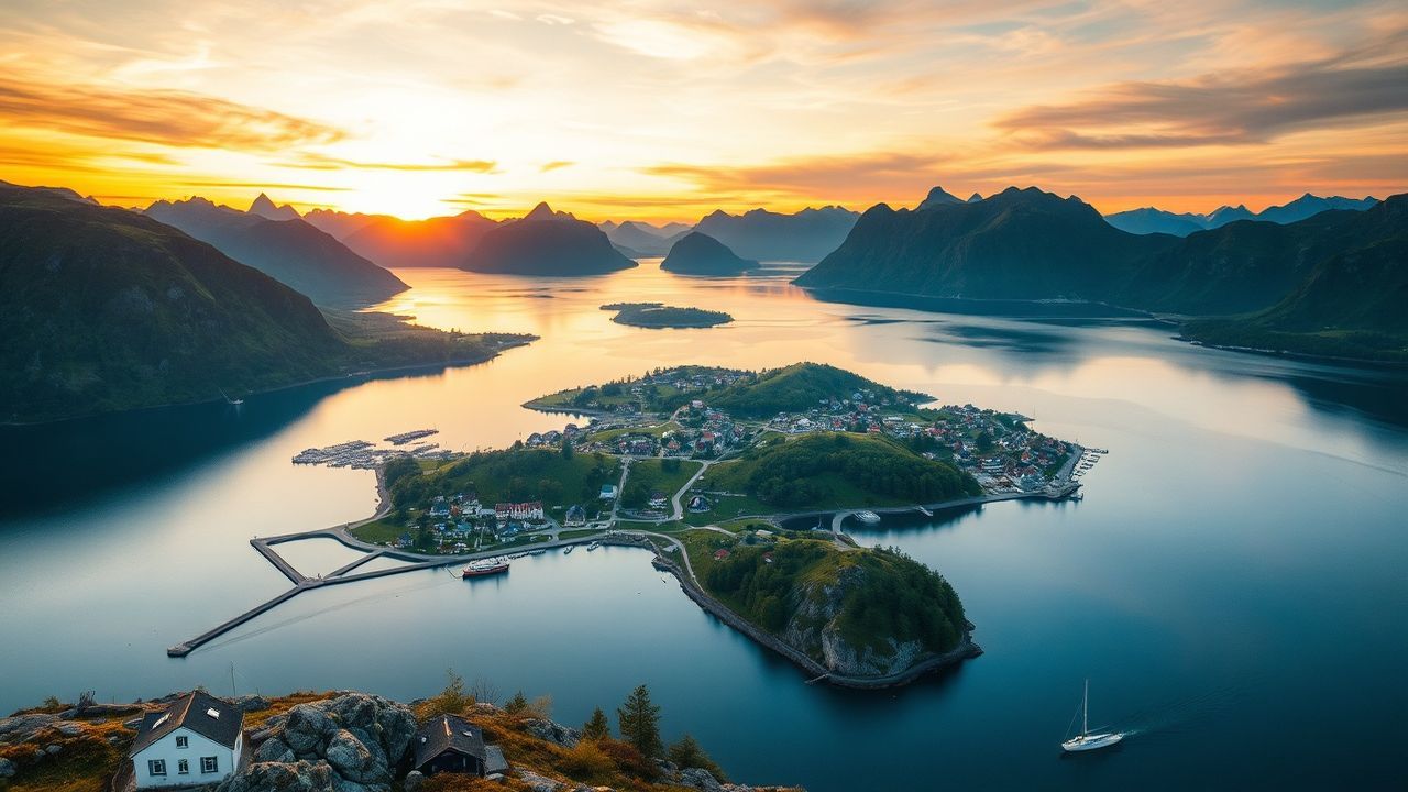 Northern Norway Lofoten Islands Drama