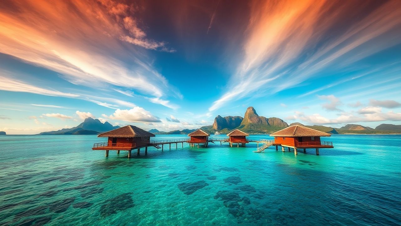 Breathtaking Tahiti Overwater Bungalow