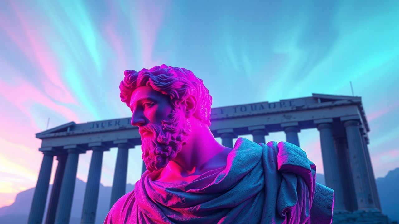 Glitch Greek Statue Glitch