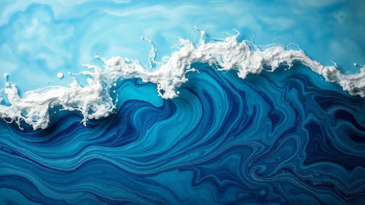 Infinite Resin Art Ocean