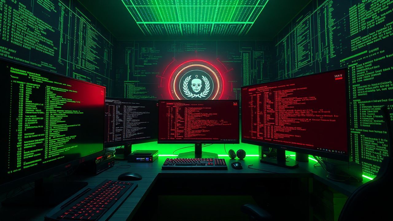 Awe-Inspiring Hacker Den Screens