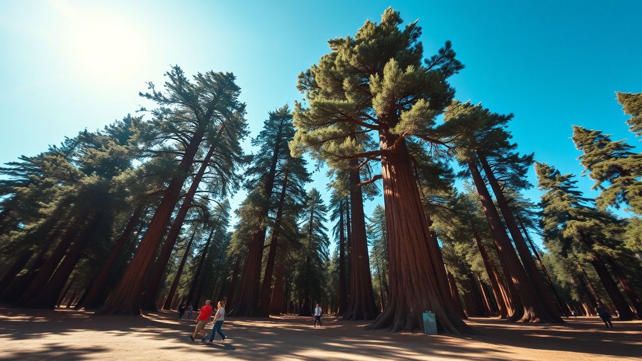 Lush Sequoia Grove Giant