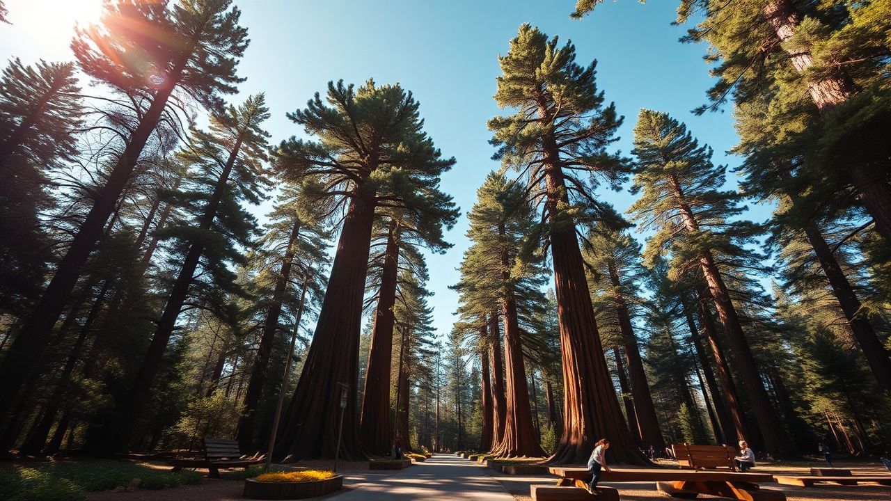 Sweeping Sequoia Grove Giant