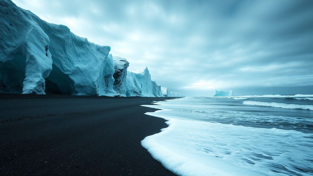 Fierce Iceland Diamond Beach