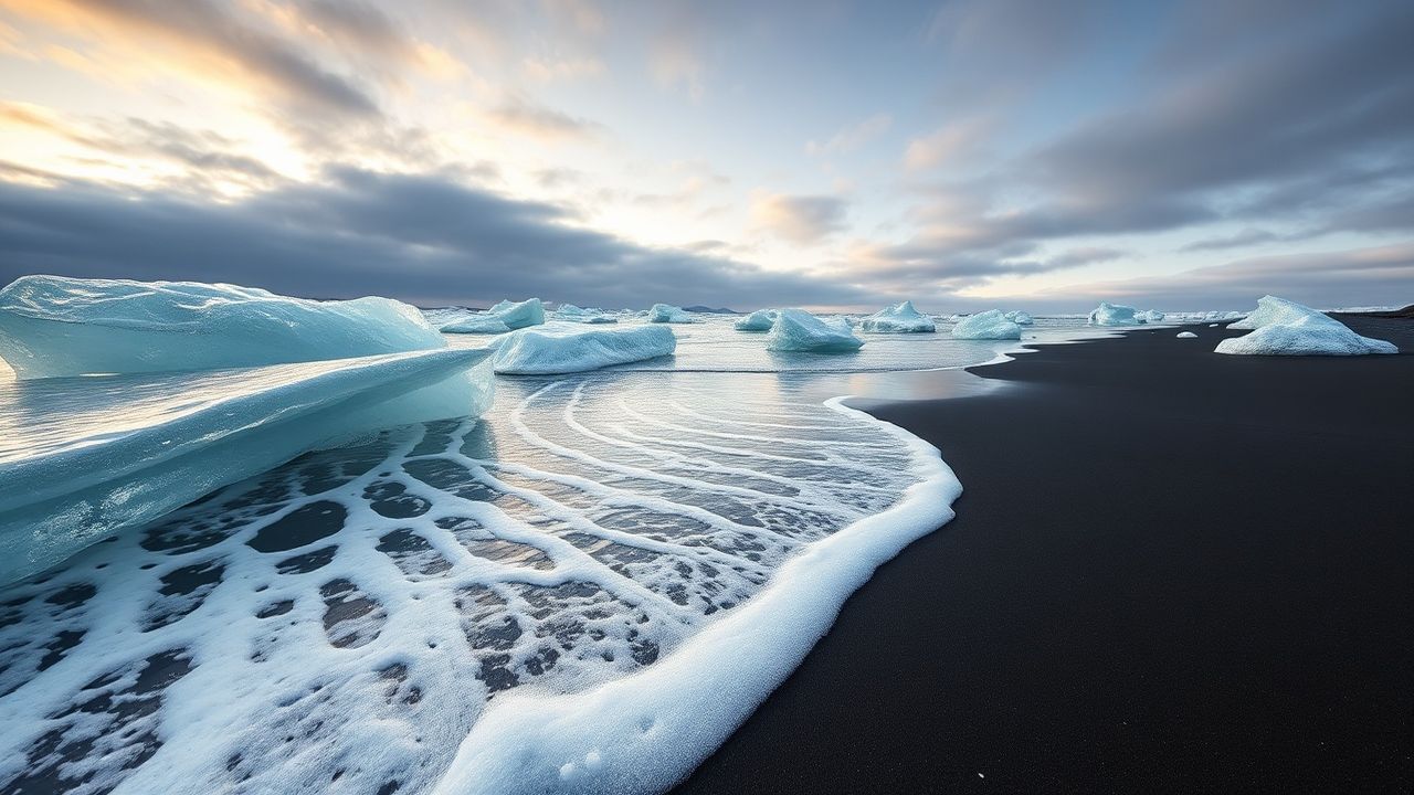 Magnificent Iceland Diamond Beach