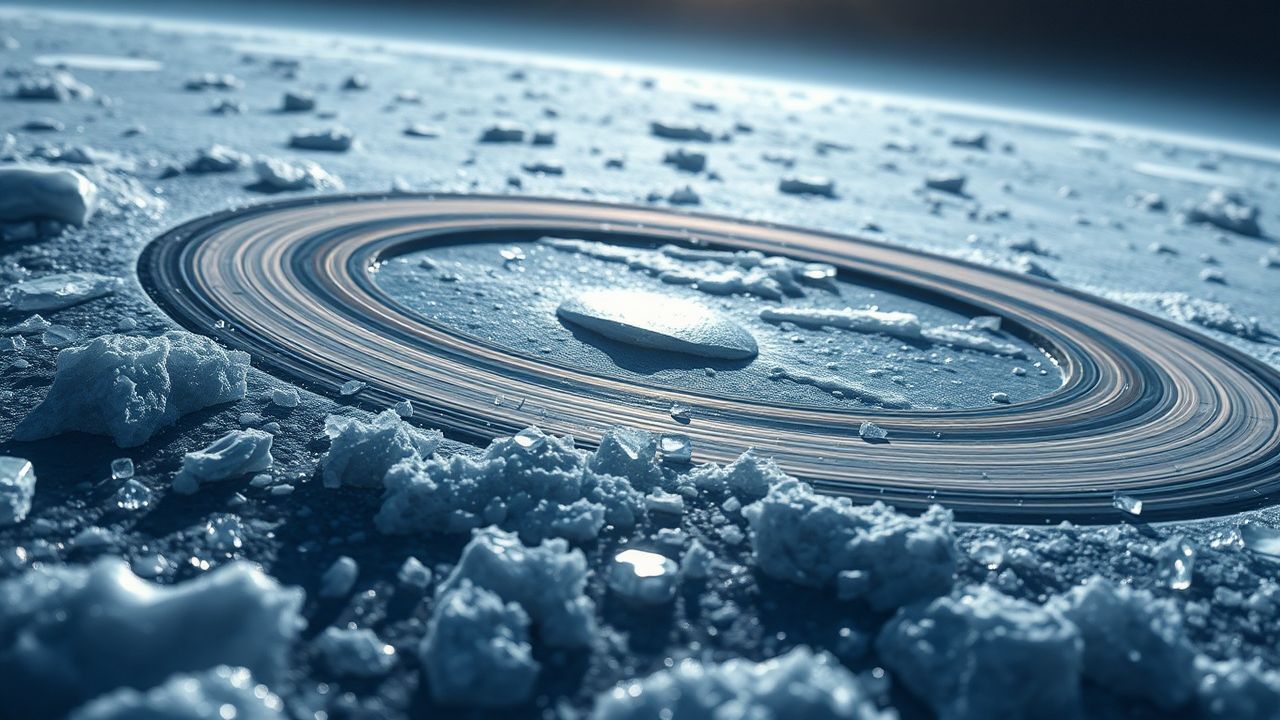 Brilliant Saturn Rings Edge