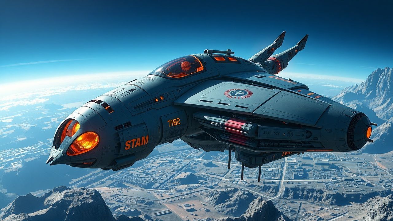 Stunning Bioship Organic Spacecraft