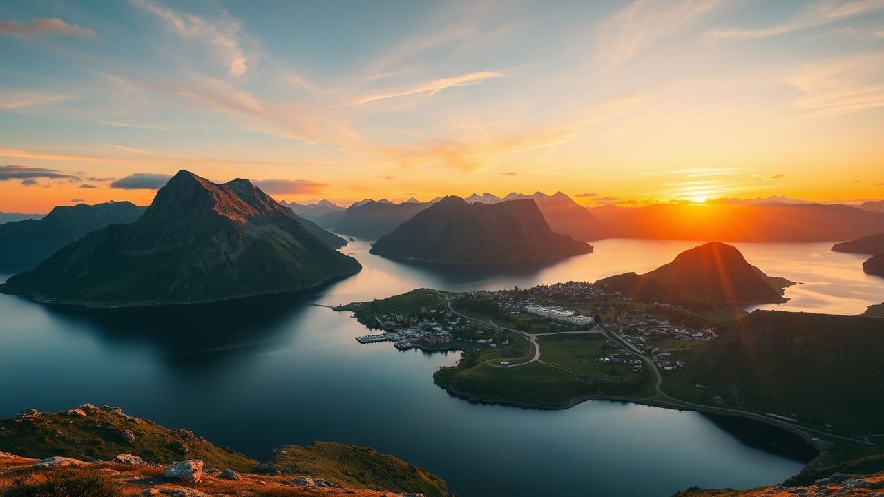 Dramatic Norway Lofoten Islands Drama