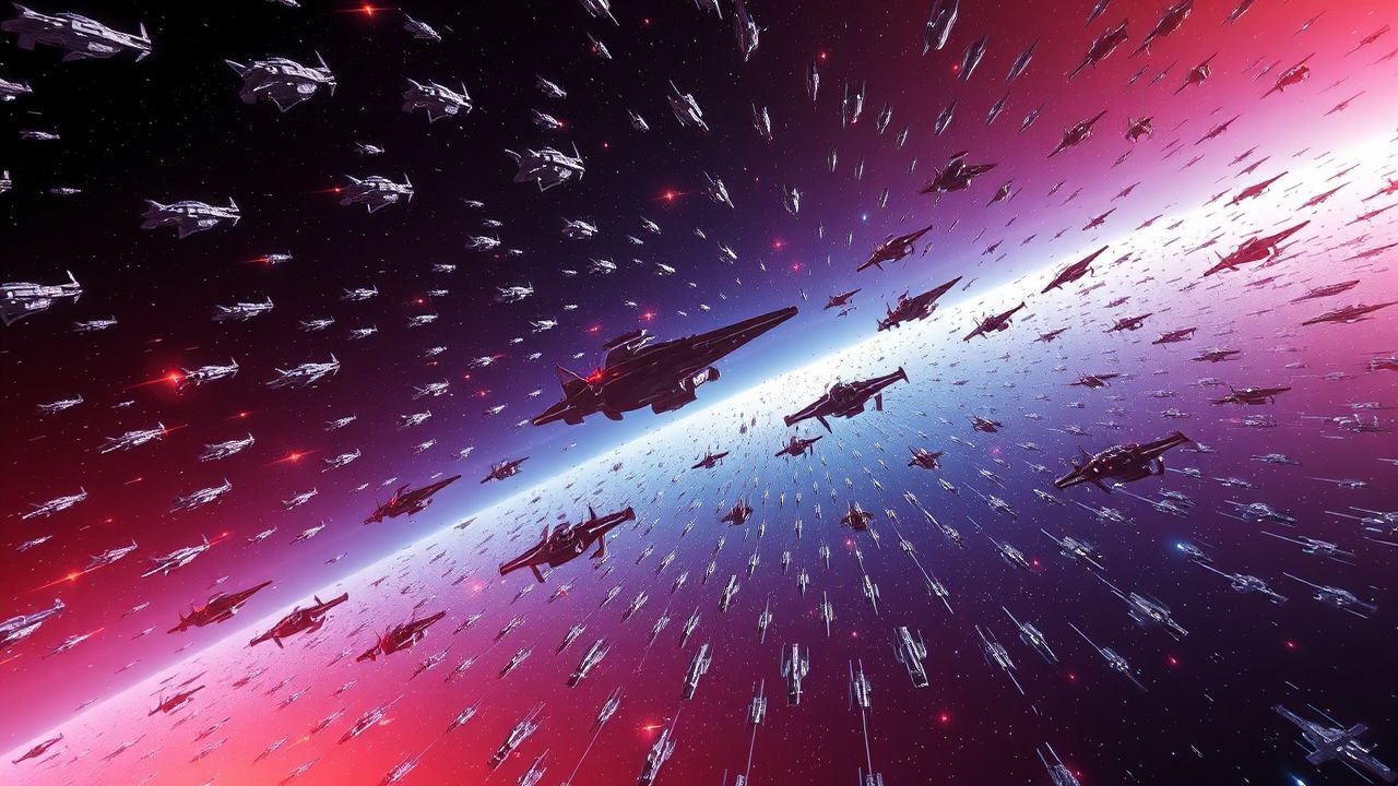 Glorious Space Fleet Hundreds