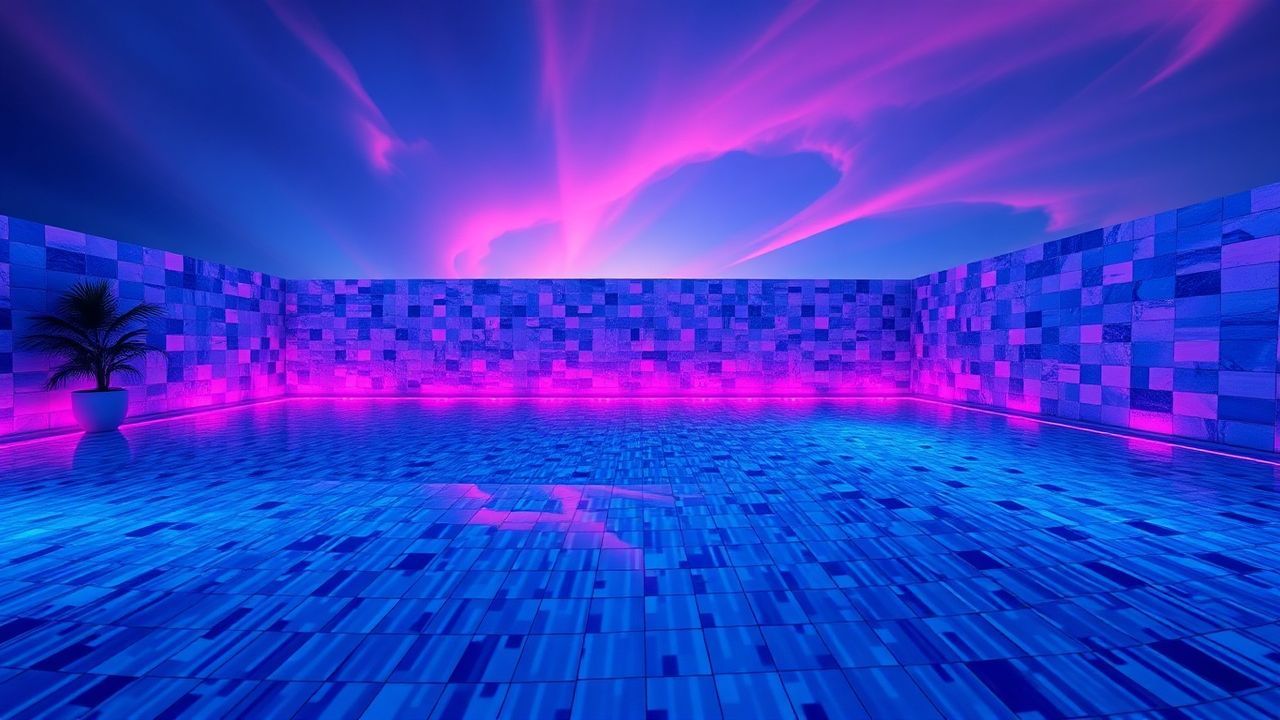 Towering Liminal Pool Empty