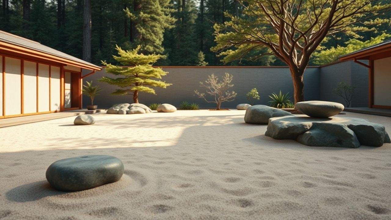 Mystical Japan Zen Garden Serenity