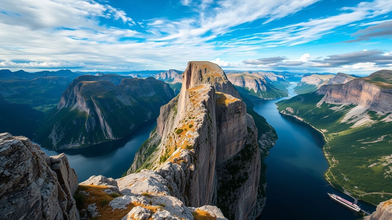 Phenomenal Norway Trolltunga Cliff Drama