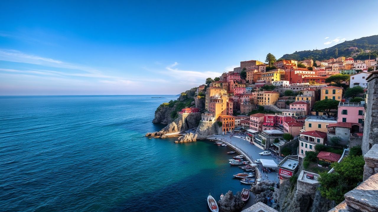 Majestic Amalfi Coast Coast Colorful Drama