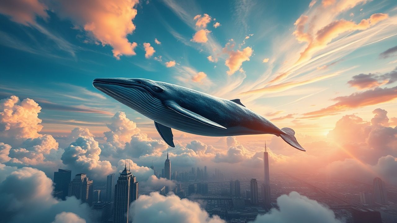 Phenomenal Whale Flying City