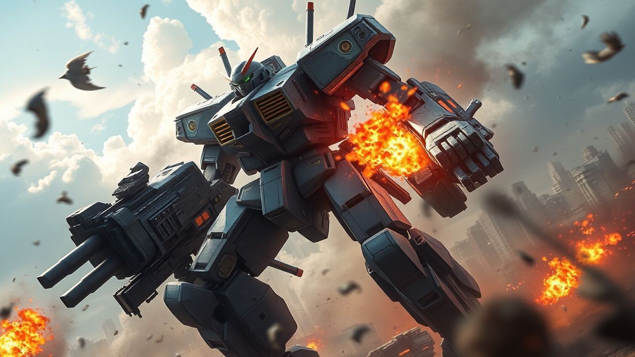 Striking Mech Battle Giant