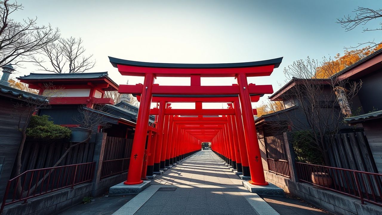 Ancient Japan Fushimi Inari