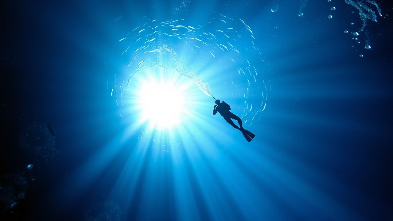 Vast Freediver Blue Abyss Serenity